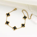 Clover Bracelet – Stainless Steel | Elegant & Durable Accessory