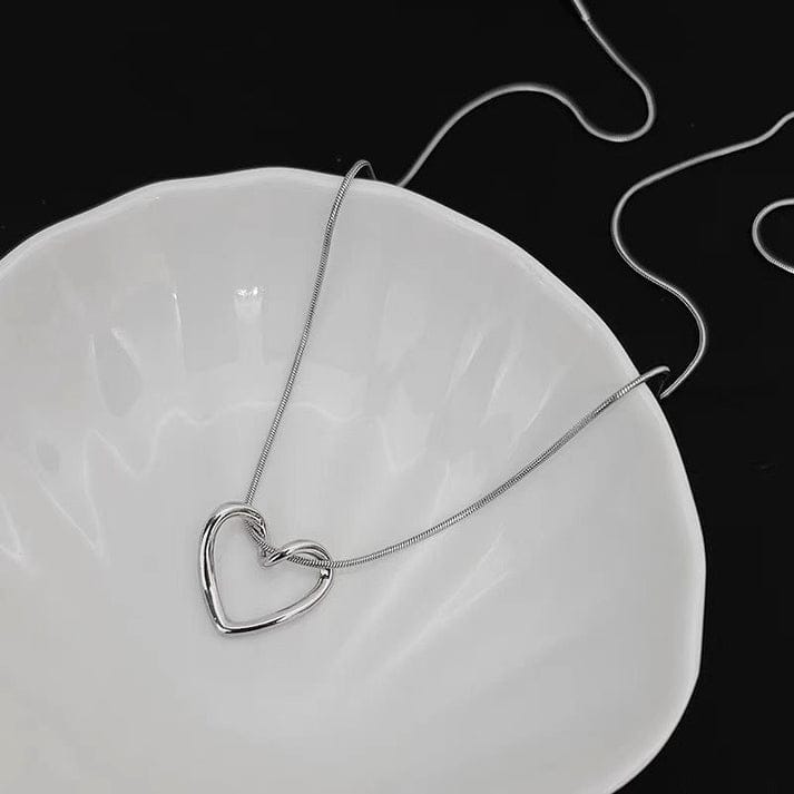 Hollow Heart Pendant