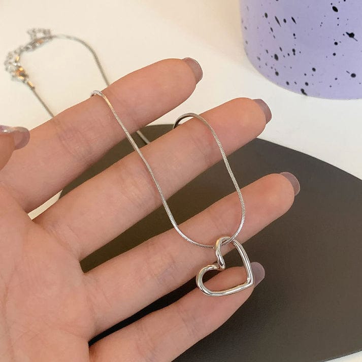 Hollow Heart Pendant