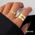 Fire Couple Rings Matching Design Stylish Look And Comfortable Wear For Couples