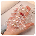 Creative Transparent Mini Candy Shape Jewelry Storage Box