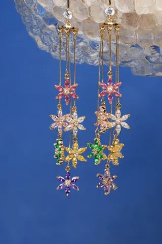 Flora Rain Earring Elegant Floral Inspired Jewelry