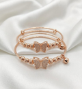 Premium Butterfly Adjustable Zircon Kara Set